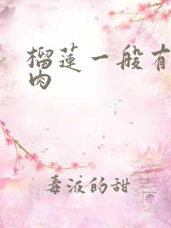 榴莲一般有几块肉