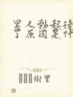 男人勃起后又软了原因是什么