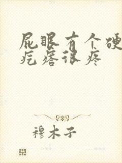 屁眼有个硬硬的疙瘩很疼