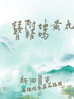 桂附地黄丸能补肾精吗