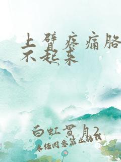 上臂疼痛胳膊抬不起来