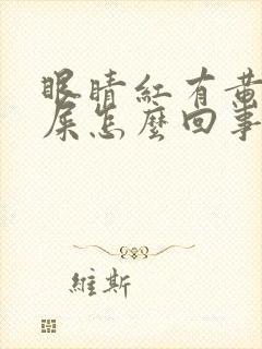 眼睛红有黄色眼屎怎么回事