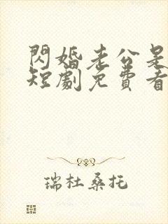 闪婚老公是豪门短剧免费看第一集