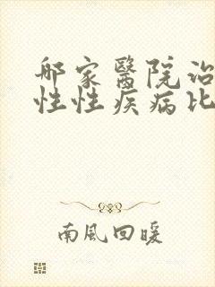 哪家医院治疗男性性疾病比较好