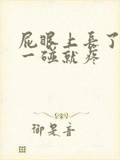 屁眼上长了个包一碰就疼