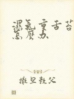 湿气重舌苔黄厚怎么办