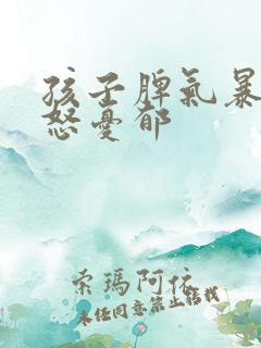 孩子脾气暴躁易怒忧郁