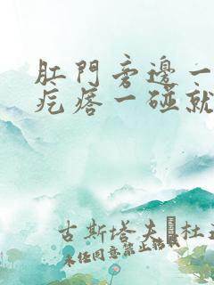 肛门旁边一个小疙瘩一碰就疼