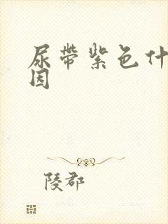 尿带紫色什么原因