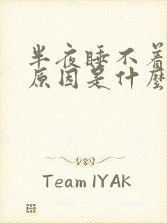 半夜睡不着觉的原因是什么