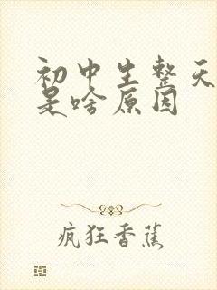 初中生整天犯困是啥原因