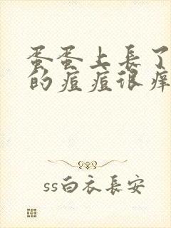 蛋蛋上长了红色的痘痘很痒怎么治疗