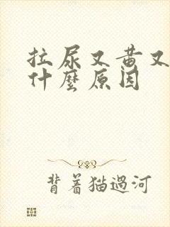 拉尿又黄又臭是什么原因