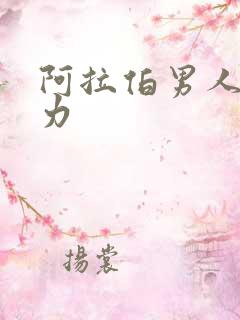 阿拉伯男人性能力