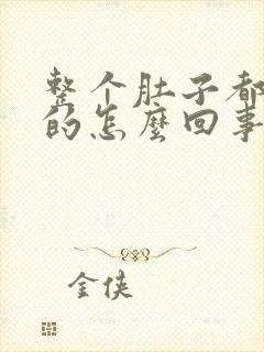 整个肚子都硬硬的怎么回事