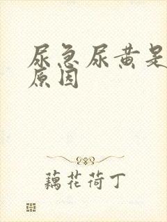 尿急尿黄是什么原因