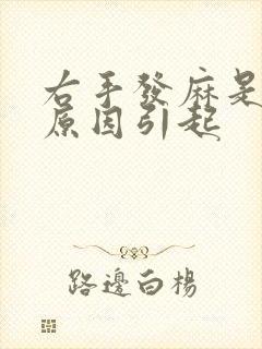 右手发麻是什么原因引起