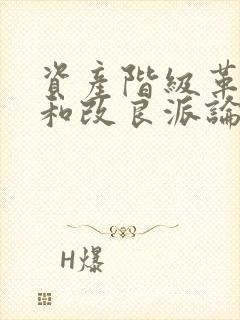 资产阶级革命派和改良派论战的主要问题