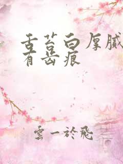 舌苔白厚腻舌侧有齿痕