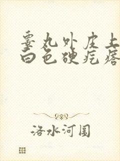 睾丸外皮上有个白色硬疙瘩不痛不痒