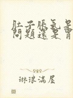 肚子胀气是肠的问题还是胃的问题