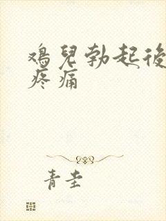 鸡儿勃起后鸡儿疼痛