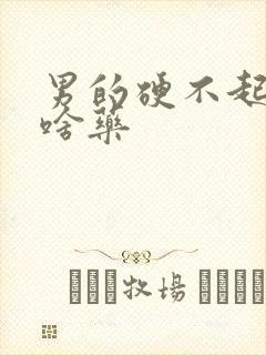 男的硬不起来吃啥药