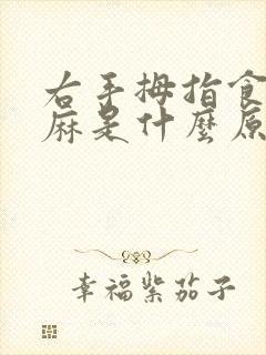 右手拇指食指发麻是什么原因