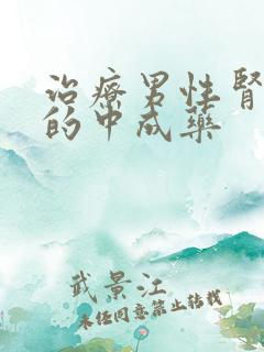 治疗男性肾阴虚的中成药