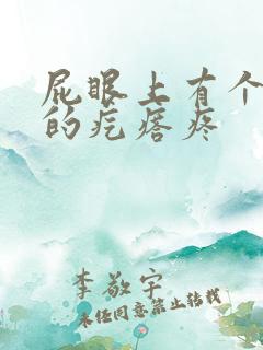 屁眼上有个硬硬的疙瘩疼