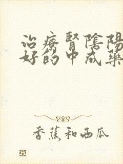 治疗肾阴阳两虚好的中成药