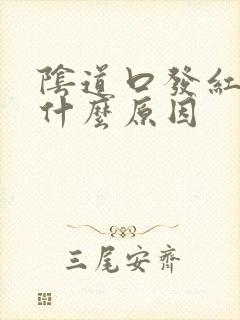 阴道口发红瘙痒什么原因