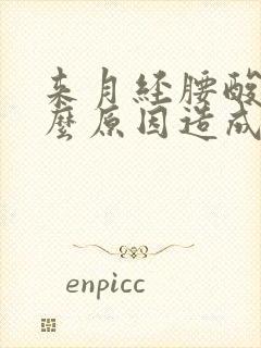 来月经腰酸痛什么原因造成的