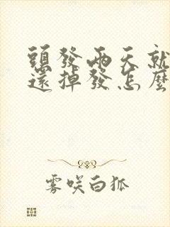 头发两天就出油还掉发怎么办