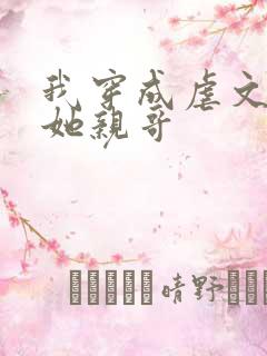 我穿成虐文女主她亲哥