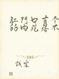 肛门口有个软软的肉疙瘩不疼不痒