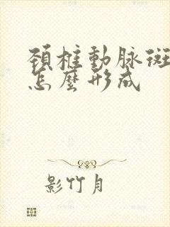 颈椎动脉斑块是怎么形成