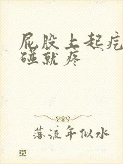 屁股上起疙瘩一碰就疼