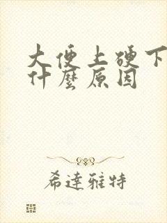 大便上硬下软是什么原因