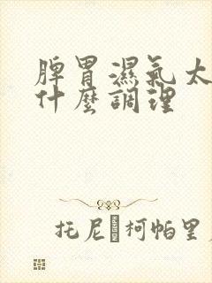 脾胃湿气太重吃什么调理