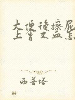 大便后擦屁股纸上会又血怎么回事