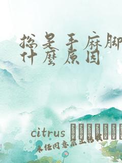 总是手麻脚麻是什么原因