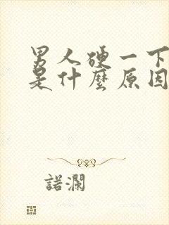 男人硬一下又软是什么原因