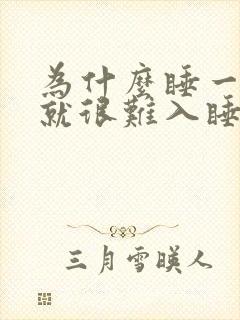 为什么睡一觉后就很难入睡