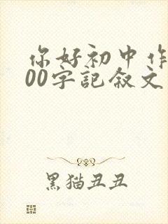 你好初中作文800字记叙文