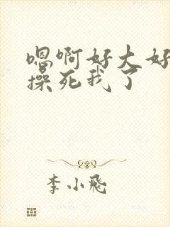 嗯啊好大好爽啊操死我了