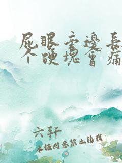 屁眼旁边长了一个硬块会痛