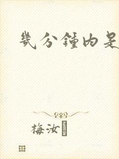 几分钟内是早射