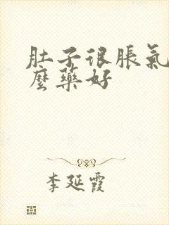 肚子很胀气吃什么药好