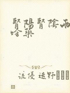 肾阳肾阴两虚吃啥药